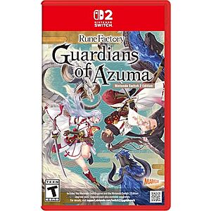 Rune Factory: Guardians of Azuma: Nintendo Switch $40 or Nintendo Switch 2 $50 + Free S/H