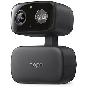 Tapo 1080p Pan/Tilt Indoor/Outdoor Security Camera w/ Motion Track & Night Vision $25 