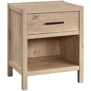 $59.99: Sauder Pacific View Bedroom Night Stand, Prime Oak Finish at Amazon