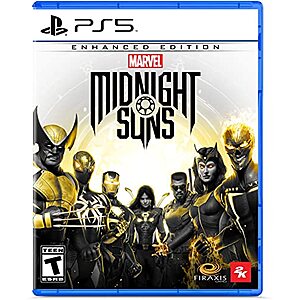 $17*: Marvel's Midnight Suns - Enhanced Edition (PlayStation 5) at Amazon