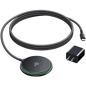 15W INIU Magnetic Qi2 Certified Wireless Charging Pad w/ Cooling Fan $9.90 