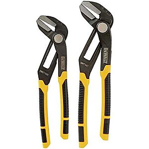 $20.99: Dewalt DWHT74428 8-inch and 10-inch Pushlock Pliers Set at Amazon