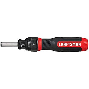 15-Piece Craftsman SpeedDrive Ratcheting Multi-Bit Screwdriver Set  & More