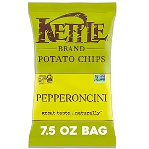7.5-Oz Kettle Brand Potato Chips (Pepperoncini) alt=