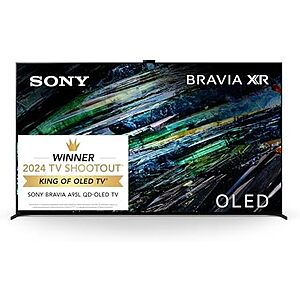 $3799.99: 77″ Sony QD-OLED BRAVIA XR A95L Series 4K Ultra HD TV at Amazon