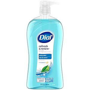 $3.58: 32-Oz Dial Body Wash (Refresh & Renew, Spring Water) at Amazon
