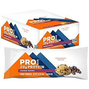 12-Pack 2.47-Oz Probar Protein Bar (Cookie Dough) $13.30 