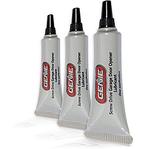 $7.79: 3-Pack 0.25-Oz Genie Screw Drive Lube at Amazon
