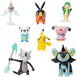 8-Pack Pokemon Battle Figures (6x 2
