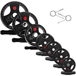 255-lbs Set Fitvids Olympic Cast Iron 2