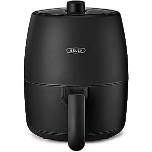 $19.99: 2-Qt bella Manual Air Fryer Oven and 5-in-1 Multicooker (Matte Black) at Amazon