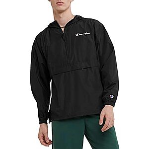 Champion Men's Stadium Packable Hooded Jacket (Black) .50