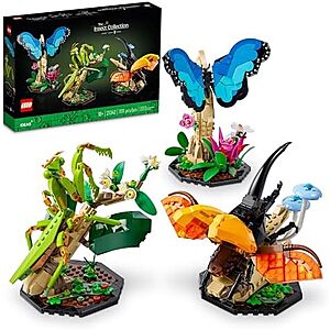 1111-Piece LEGO Ideas: The Insect Collection Life Size Building Set  or Less + Free S/H