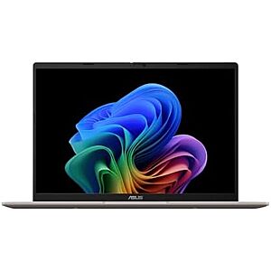 $649.99: ASUS Vivobook 14 Laptop: 14” WUXGA 60Hz, Ryzen AI 7 350, Radeon Graphics, 16GB RAM, 512GB SSD, Platinum Gold, M1407KA-PS74 at Amazon