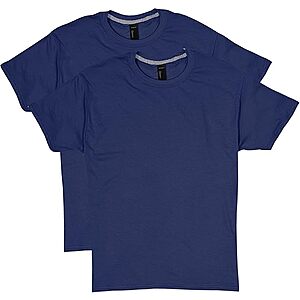 2-Pack Hanes Men's X-Temp Performance T-Shirts (Navy, Select Sizes) .30