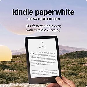 32GB Amazon Kindle 7" Paperwhite Signature Edition WiFi Tablet (various colors) $150 + Free S/H