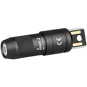 $11.99*: OLIGHT IMINI 2 EDC 50 Lumens Rechargeable Keychain Flashlight (5 Colors) at Amazon