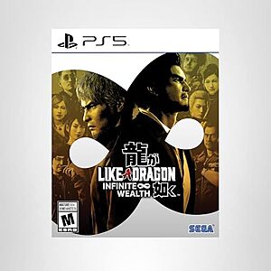 Like a Dragon: Infinite Wealth (PlayStation 5) $15 
