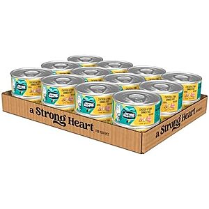 24-Pack 5.5oz A Strong Heart Canned Wet Cat Food (Chicken & Tuna Dinner Pate) $10.80 