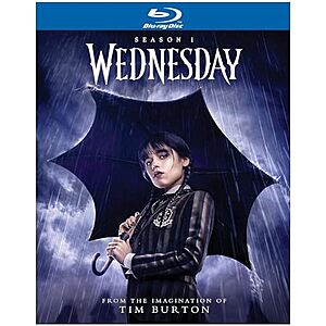 Wednesday: The Complete First Season (Blu-Ray) $10.50 