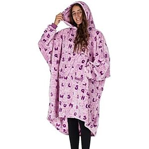 The Comfy Dream Squishmallows Microfiber Oversized Wearable Blanket (Various) from $13