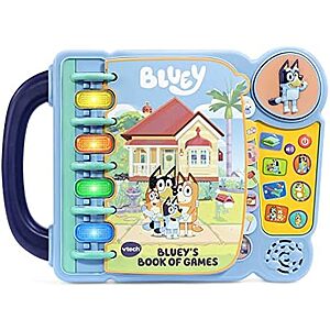 VTech Bluey Book of Games w/ Sounds, Phrases & Melodies Electronic Learning Toy $9.95 