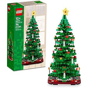 784-Piece LEGO Christmas Tree Building Toy (40573) $25 