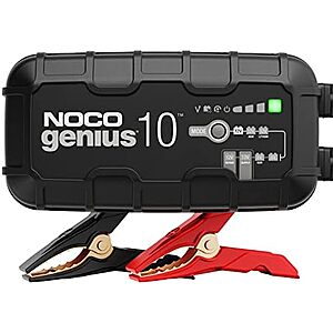 $79.96*: NOCO Genius10 10암페어 6V 및 12V 완전 자동 스마트 배터리 충전기 및 유지관리자(아마존)