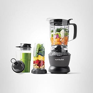 $76.49: nutribullet 풀사이즈 블렌더 콤보 1200W – NBF50500 - 아마존에서 다크 그레이