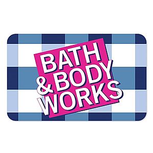$50 Bath & Body Works eGift Card $40