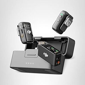 Used - Like New: DJI Mic 2 Wireless Lavalier Microphone Kit (2 TX + 1 RX + Case) $146.35 + Free Shipping
