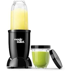 7-Piece 250W Magic Bullet Blender Set w/ 2 Cups $15