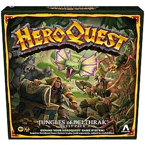 $19*: Amazon의 Avalon Hill HeroQuest Jungles of Delthrak 퀘스트 확장 팩