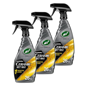[AC] $22.47*: Amazon에서 3 × 26-Oz Turtle Wax 하이브리드 솔루션 세라믹 습식 왁스(53410)(각 $7.49)