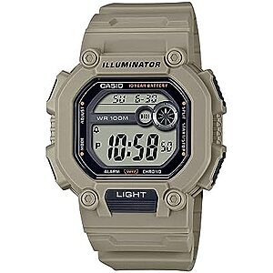 Casio W737HX Men’s Digital Watch w/ XL Strap (Beige) $17.95 + Free Shipping