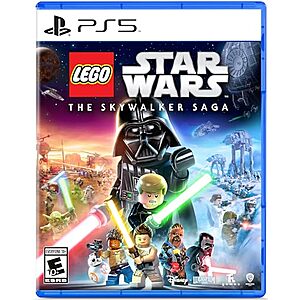 $15: LEGO Star Wars: The Skywalker Saga (PlayStation 5) at Amazon