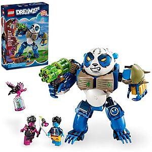 $17.99: 342-Piece LEGO Dreamzzz: Season 2: Night of the Never Witch - Logan the Mighty Panda (71480, 2024) at Amazon