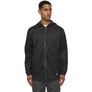 $30.74: Dickies mens Fleece Lined Hooded Jacket (Black, Medium) at Amazon