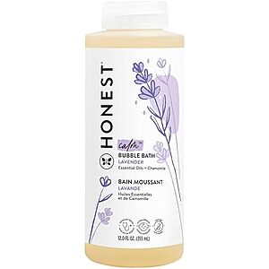 S&S] $7.77:12-Oz The Honest Company Foaming Bubble Bath Gentle Tear-Free Hypoallergenic Baby Wash (Lavender Calm) at Amazon