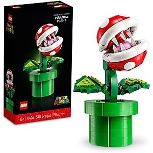 $35.99*: 540-Piece LEGO Super Mario - Piranha Plant (71426, 2023) at Amazon
