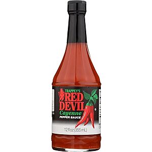 S&S] $1.50*:12-Oz Trappey's Red Devil Sauce Hot at Amazon