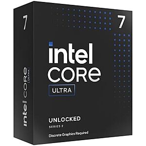239.99:20-Core Intel Core Ultra 7 Desktop Processor 265KF (8P+12E up to 5.5 GHz) at Amazon