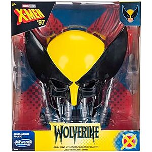 MARVEL Wolverine Adult Halloween Accessory Kit (Plastic Mask + Two Claws) $11 (or less) 