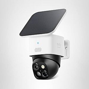 $119.99*: eufy Security SoloCam S340 Solar-Powered Outdoor Security Camera at Amazon