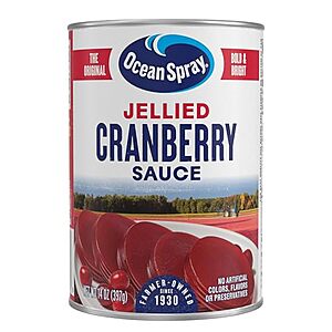 Ocean Spray Cranberry Sauce