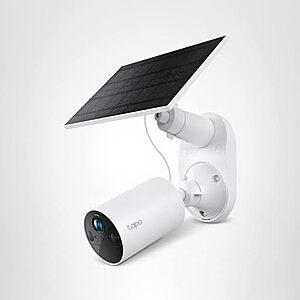 $39.99*: TP-Link Tapo SolarCam C402 Outdoor FHD Battery Camera w/ Solar Panel Base Kit at Amazon