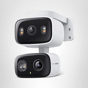 [AC] $49.98*: Tapo HybridCam Duo 2K 3MP Indoor/Outdoor Dual Lens Pan/Tilt Security Camera at Amazon
