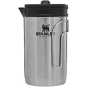 $15.60*: 32-Oz Stanley Adventure All-in-One Boil + Brew French Press (Stainless Steel) at Amazon