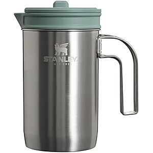 $15.60: 32-Oz STANLEY All In One French Press Coffee Maker (Stainless Steel Shale) at Amazon