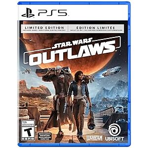 Star Wars Outlaws Limited Edition (PS5 or Xbox Series X) $20 